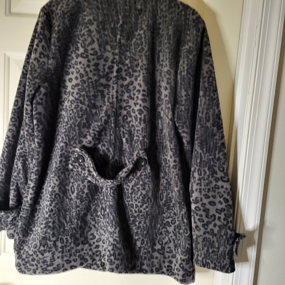Leopard Print Women's Coat